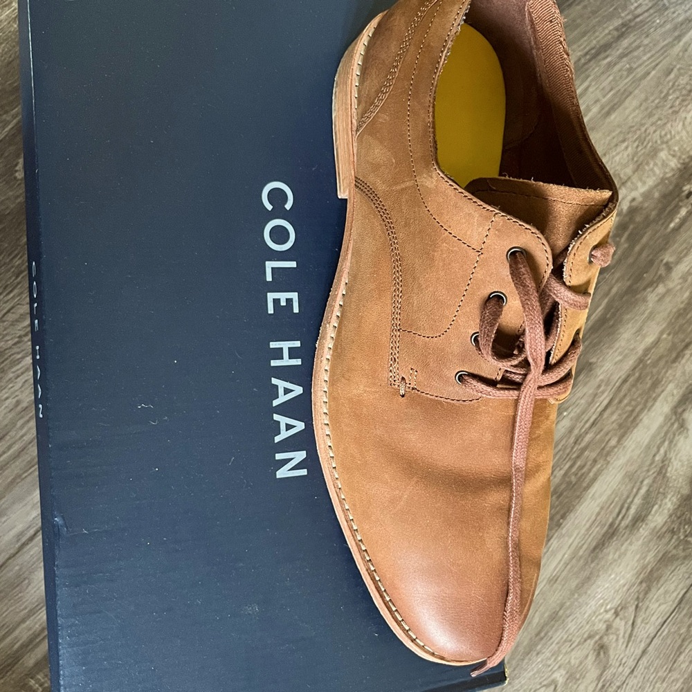 Cole Haan Feathered Grand Blucher Oxford Men’s Shoes Size 9.5